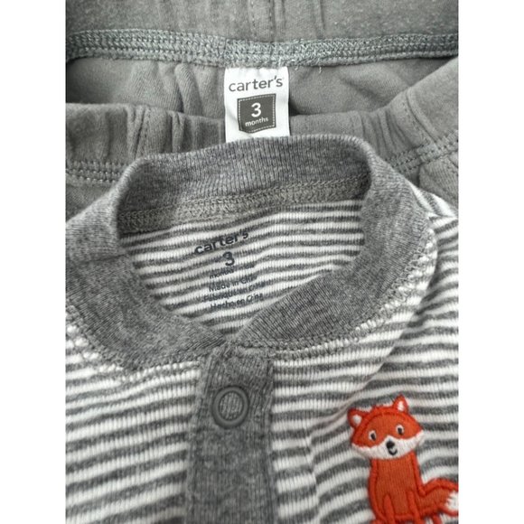 2‎ Baby Outfits - Sweatpants, Grey Pants, Body Suit & Shirt - Size - 3 Month - Picture 7 of 7